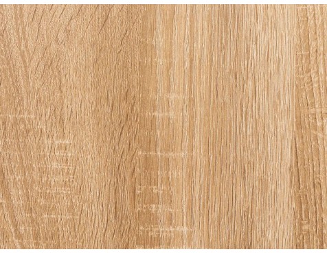 Mesa Extensible Aliaj Mdf Roble Claro Metal Negro