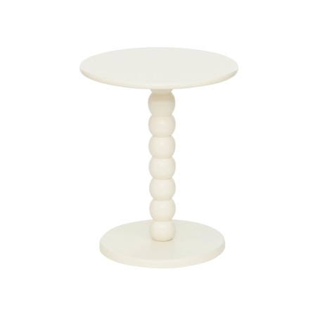 Mesa Auxiliar Chamlo Madera De Pino Blanco