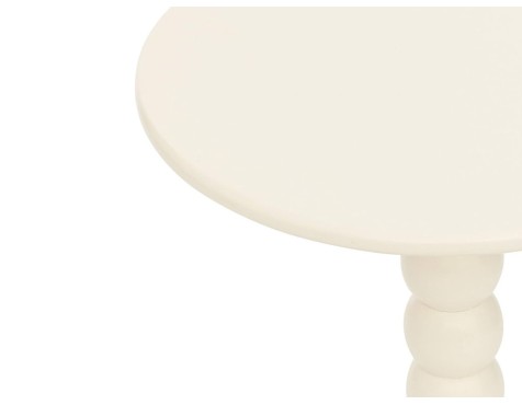 Mesa Auxiliar Chamlo Madera De Pino Blanco