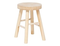Taburete De Madera Nyar Natural