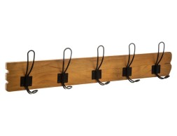 Perchero De Pared Raoul Madera Oscura