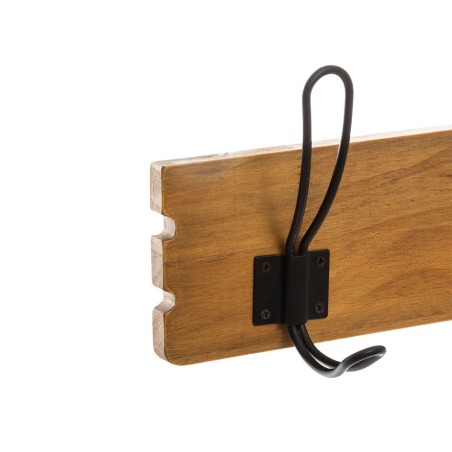 Perchero De Pared Raoul Madera Oscura