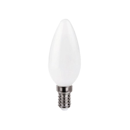 Bombilla Led Opal Filamentos Vela Garza Luz Fría