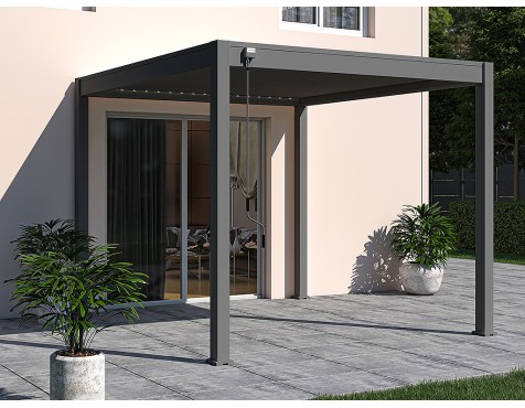 Pèrgola Bioclimàtica 3X3 Antracita