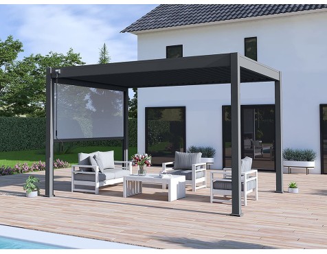Pèrgola Bioclimàtica 3X4 Antracita
