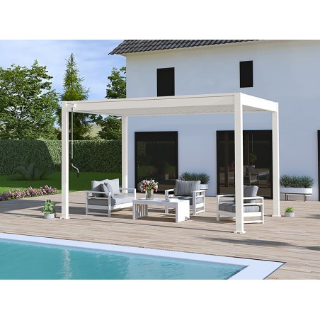 Pérgola Bioclimática 3X4 Blanca