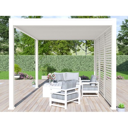 Pérgola Bioclimática 3X4 Blanca
