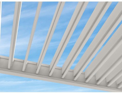Pérgola Bioclimática 3X4 Blanca
