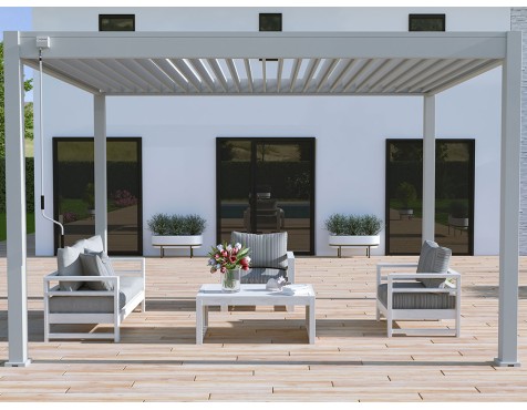 Pèrgola Bioclimàtica 3X4 Gris