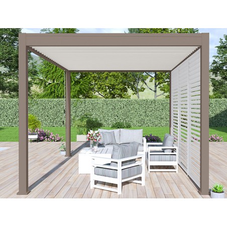Pèrgola Bioclimàtica 3X4 Talp/Blanc