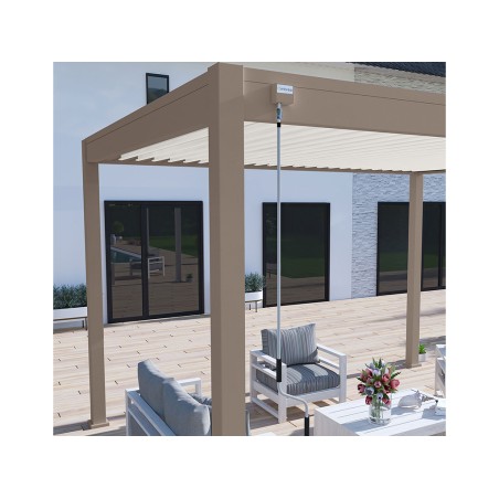 Pèrgola Bioclimàtica 3X4 Talp/Blanc