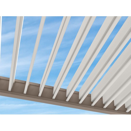 Pèrgola Bioclimàtica 3X4 Talp/Blanc