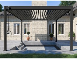 Pérgola Bioclimática 4X4 Antracita