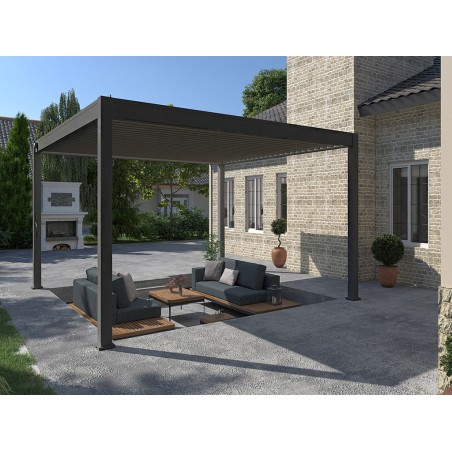 Pérgola Bioclimática 4X4 Antracita