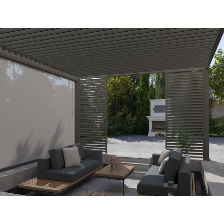 Pérgola Bioclimática 4X4 Antracita