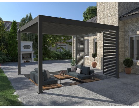 Pérgola Bioclimática 4X4 Antracita
