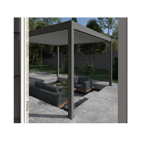 Pérgola Bioclimática 4X4 Antracita
