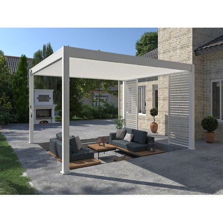 Pérgola Bioclimática 4X4 Blanca