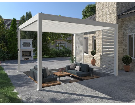 Pèrgola Bioclimàtica 4X4 Blanc
