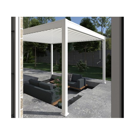 Pérgola Bioclimática 4X4 Blanca