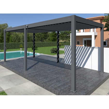Pérgola Bioclimática 3X6 Antracita