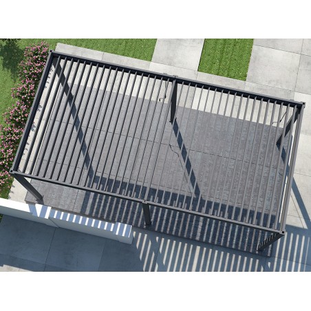 Pérgola Bioclimática 3X6 Antracita