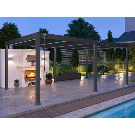 Pérgola Bioclimática 4X6 Antracita