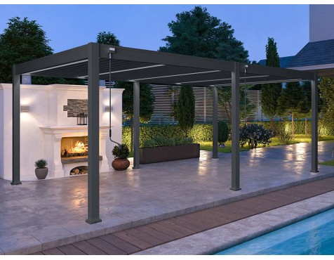 Pérgola Bioclimática 4X6 Antracita