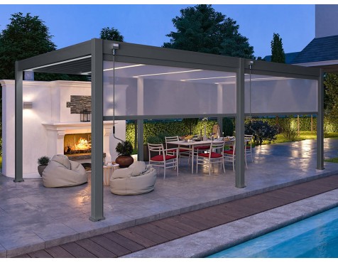 Pérgola Bioclimática 4X6 Antracita