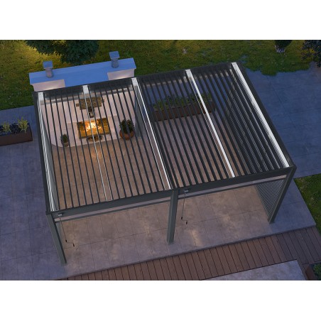 Pérgola Bioclimática 4X6 Antracita