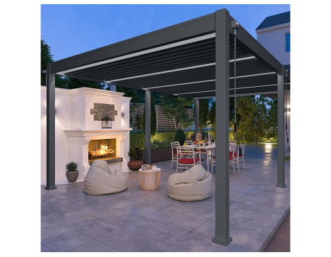 Pérgola Bioclimática 4X6 Antracita