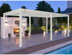Pérgola Bioclimática 4X6 Blanca