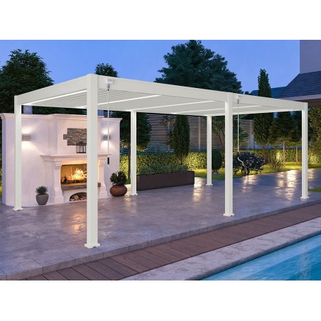 Pérgola Bioclimática 4X6 Blanca