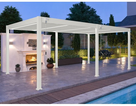 Pérgola Bioclimática 4X6 Blanca
