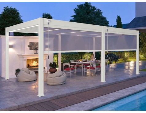 Pérgola Bioclimática 4X6 Blanca
