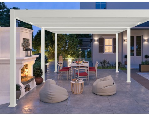 Pérgola Bioclimática 4X6 Blanca