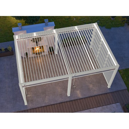 Pérgola Bioclimática 4X6 Blanca