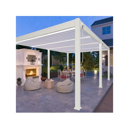 Pérgola Bioclimática 4X6 Blanca