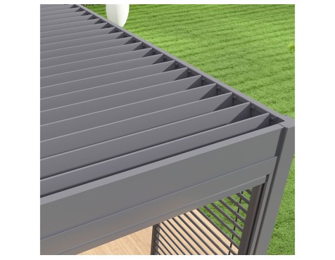 Pèrgola Bioclimàtica Adossada 3X4