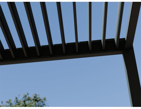 Pérgola Bioclimática Con Motor 3X4 Iluminación Led