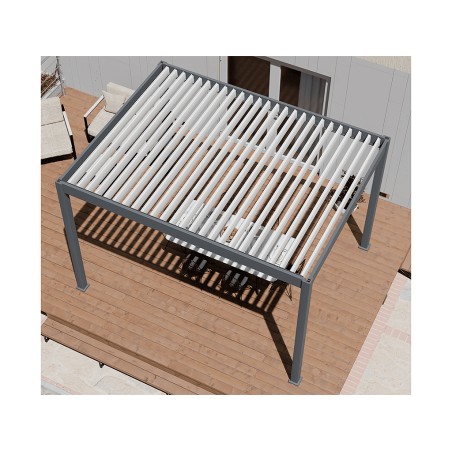 Pèrgola Bioclimàtica A/Motor 3X4 Il·Luminació Led