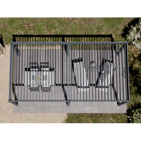 Pèrgola Bioclimàtica A/Motor 3X6 Il·Luminació Led