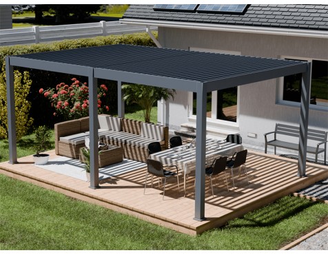 Pèrgola Bioclimàtica A/Motor 4X6 Il·Luminació Led