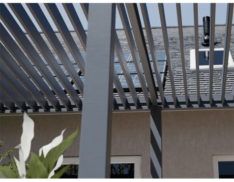 Pèrgola Bioclimàtica A/Motor 4X6 Il·Luminació Led