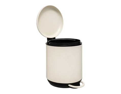 Papelera Baño Duo Marfil 5 Lt
