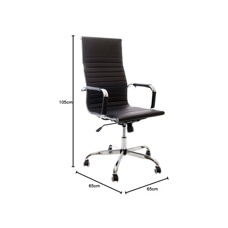 Silla Escritorio Giratoria Tilma Blanca