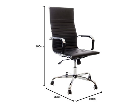 Silla Escritorio Giratoria Tilma Blanca