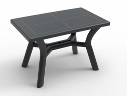Taula Jardí Rectangular Jamp Antracita