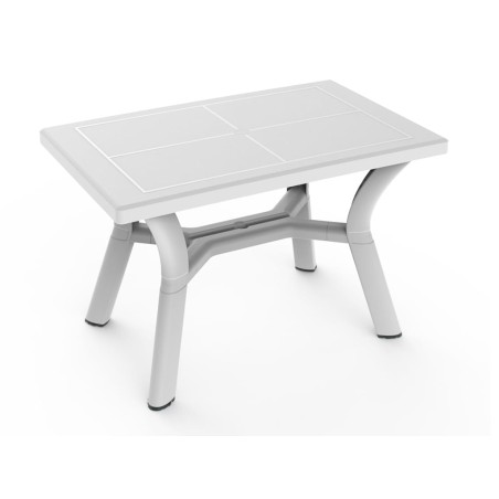 Taula Jardí Rectangular Jamp Blanca