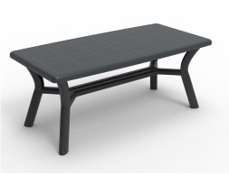 Mesa Jardín Rectangular Jamp Gris Volcánico